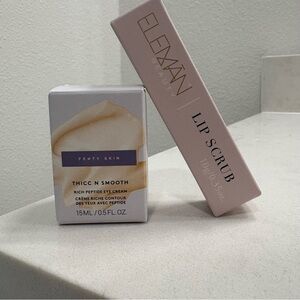 Fenty Skin Eye Cream and Elemán Lip Scrub Set